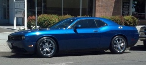 2011 Dodge Challenger with 20x9 Strada Spidermonkey Replica wheels