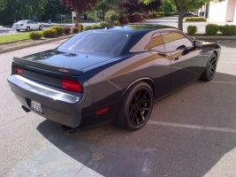 2011 Dodge Challenger with 20x10 OEM Dodge Viper wheels