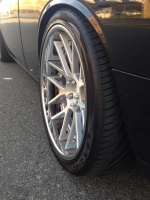 2011 Dodge Challenger with 22x9.5 Cor Precise wheels