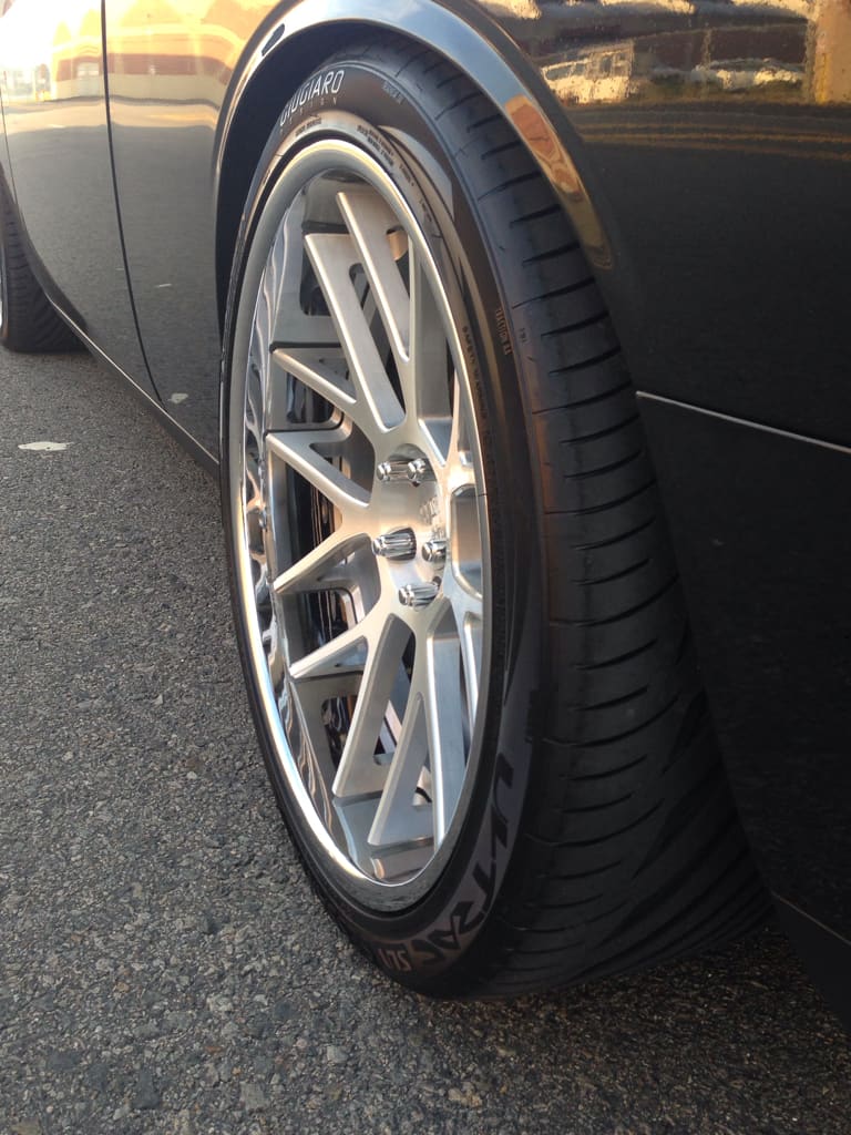 2011 Dodge Challenger with 22x9.5 Cor Precise wheels
