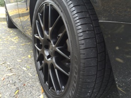 2013 Dodge Challenger with 20x8.5 Niche Circuit M110 wheels