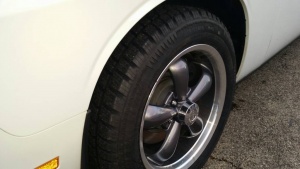 2010 Dodge Challenger with 18x10 Vision Legend 5 Type 142 wheels