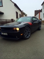 2014 Dodge Challenger with 20x9 OEM Dodge Viper wheels