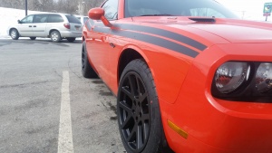 2010 Dodge Challenger with OEM Dodge Viper Replica wheels