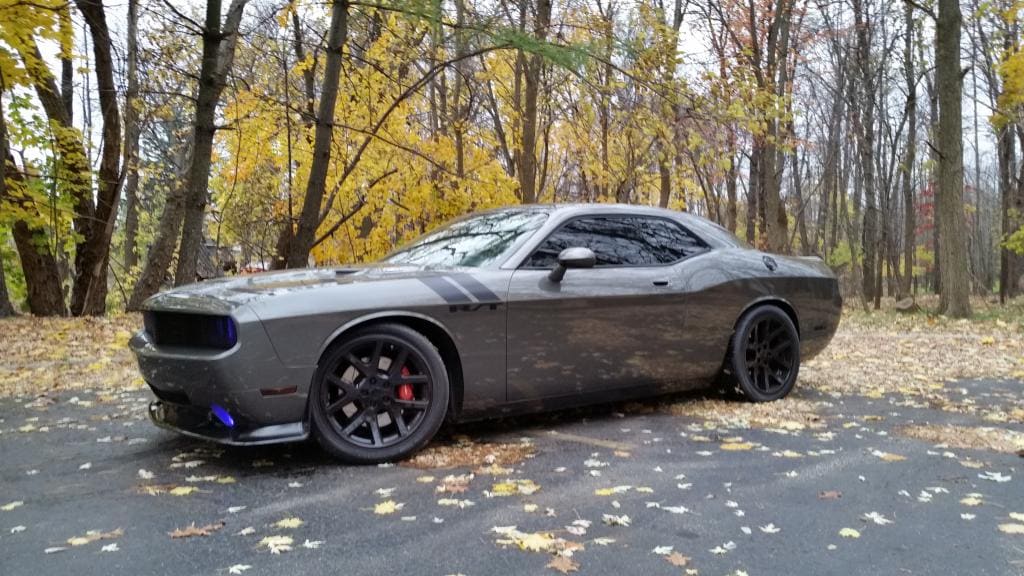2013 Dodge Challenger with 20x9 wheels