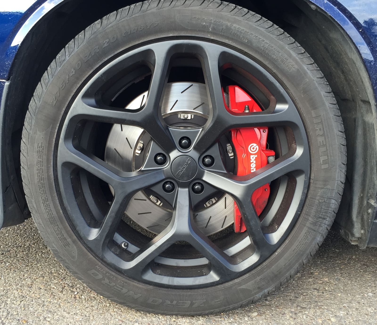 2014 Dodge Challenger with 20x9.5 Drag DR64 wheels