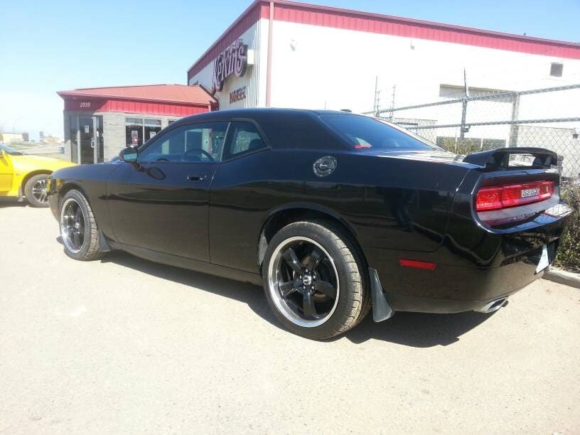 2014 Dodge Challenger with 20x9 Mickey Thompson Street Comp wheels