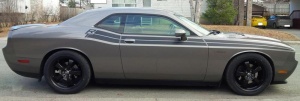 2011 Dodge Challenger with 20x9 Mickey Thompson wheels