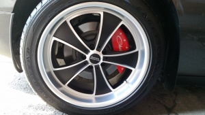 2012 Dodge Challenger with 20x9 American Racing Mach 5 wheels