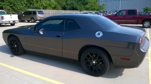 2012 Dodge Challenger with 20x9 OE Creations 163SB wheels