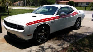 2012 Dodge Challenger with 22x9 TIS 536MB wheels