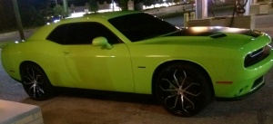 2013 Dodge Challenger with Starr 308 Lupa wheels