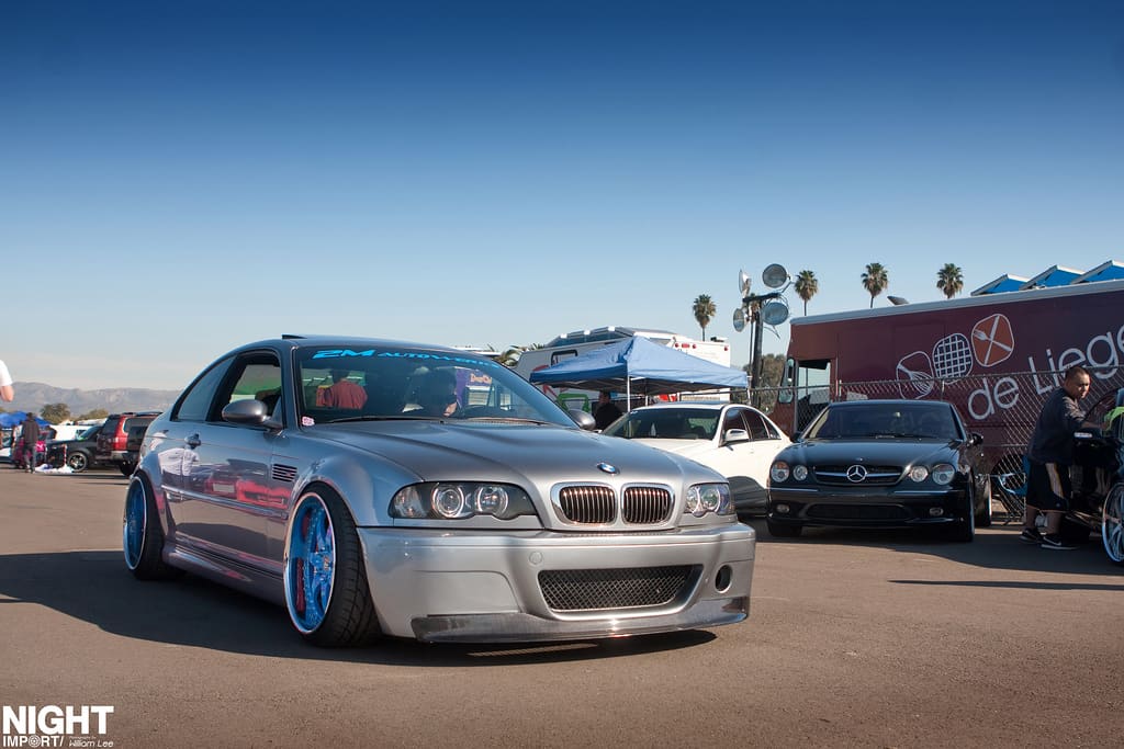 2003 BMW M3 with 19x9.5 iforged sprint wheels