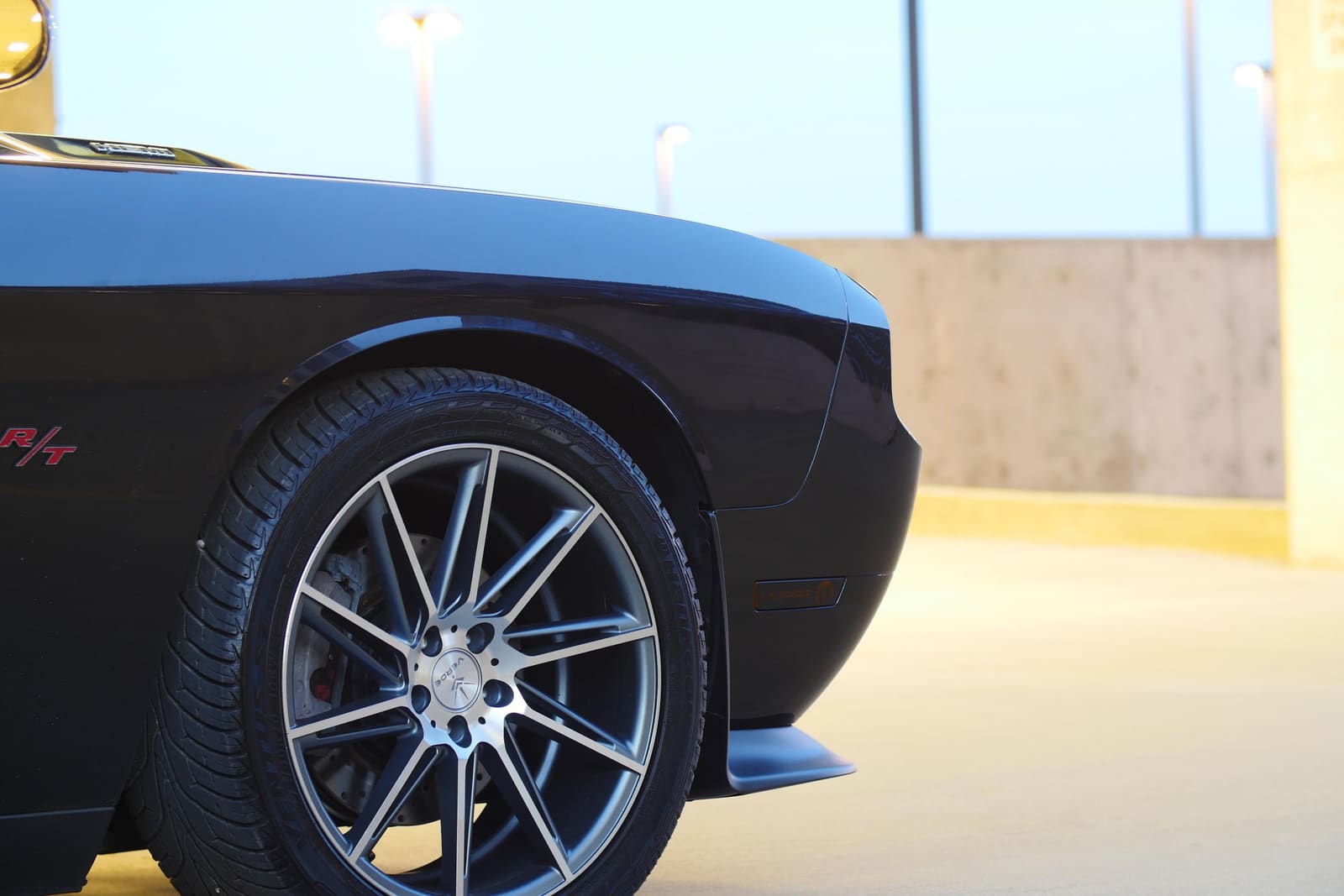 2014 Dodge Challenger with 20x9 Verde Quantum wheels