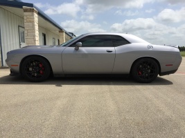2014 Dodge Challenger with 20x10 Drag DR64 wheels