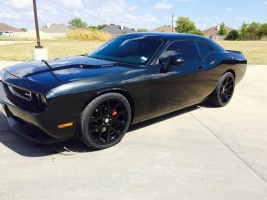 2015 Dodge Challenger with 22x9 wheels