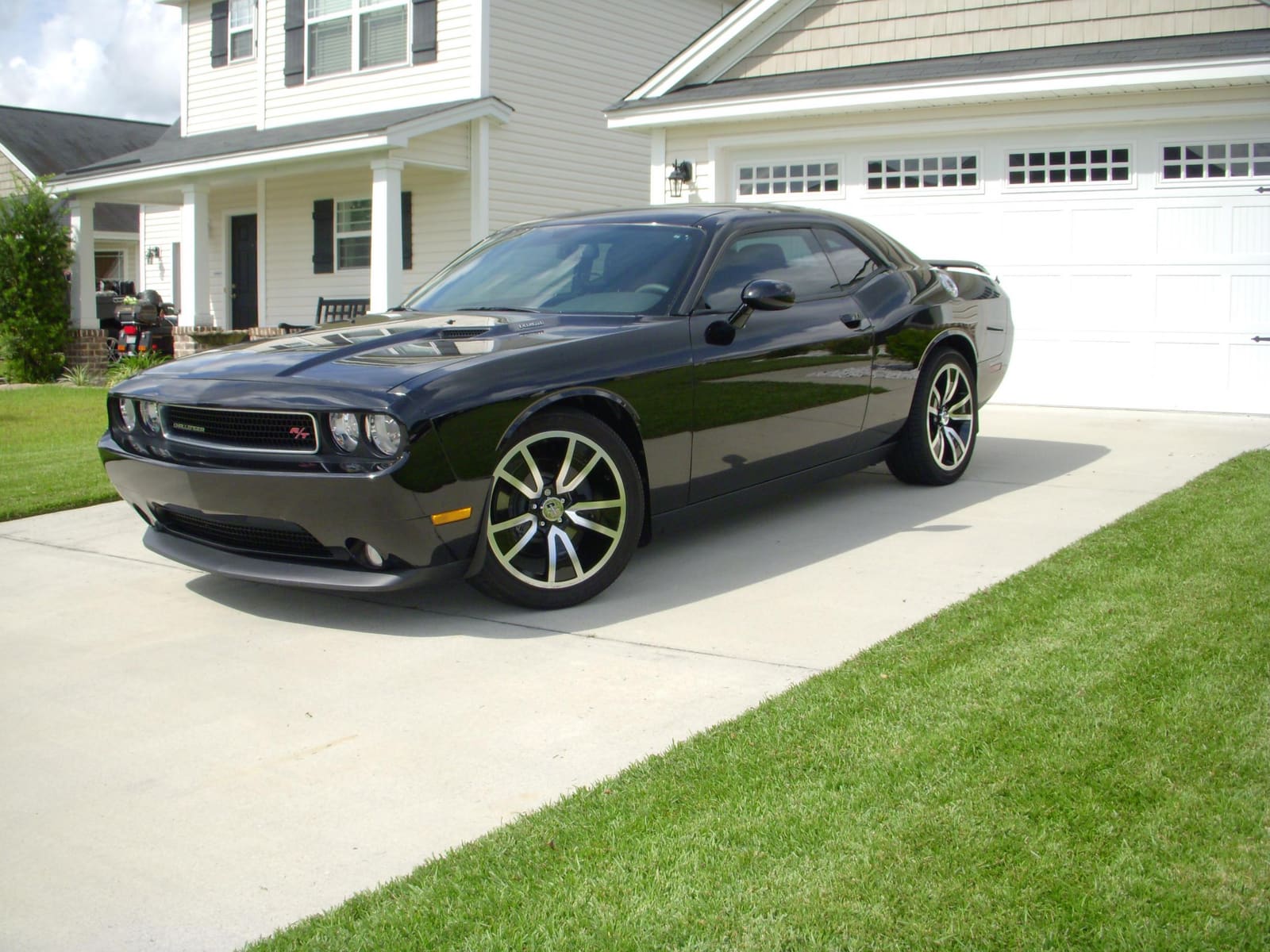 2013 Dodge Challenger with 20x8.5 Hurst Shaker wheels