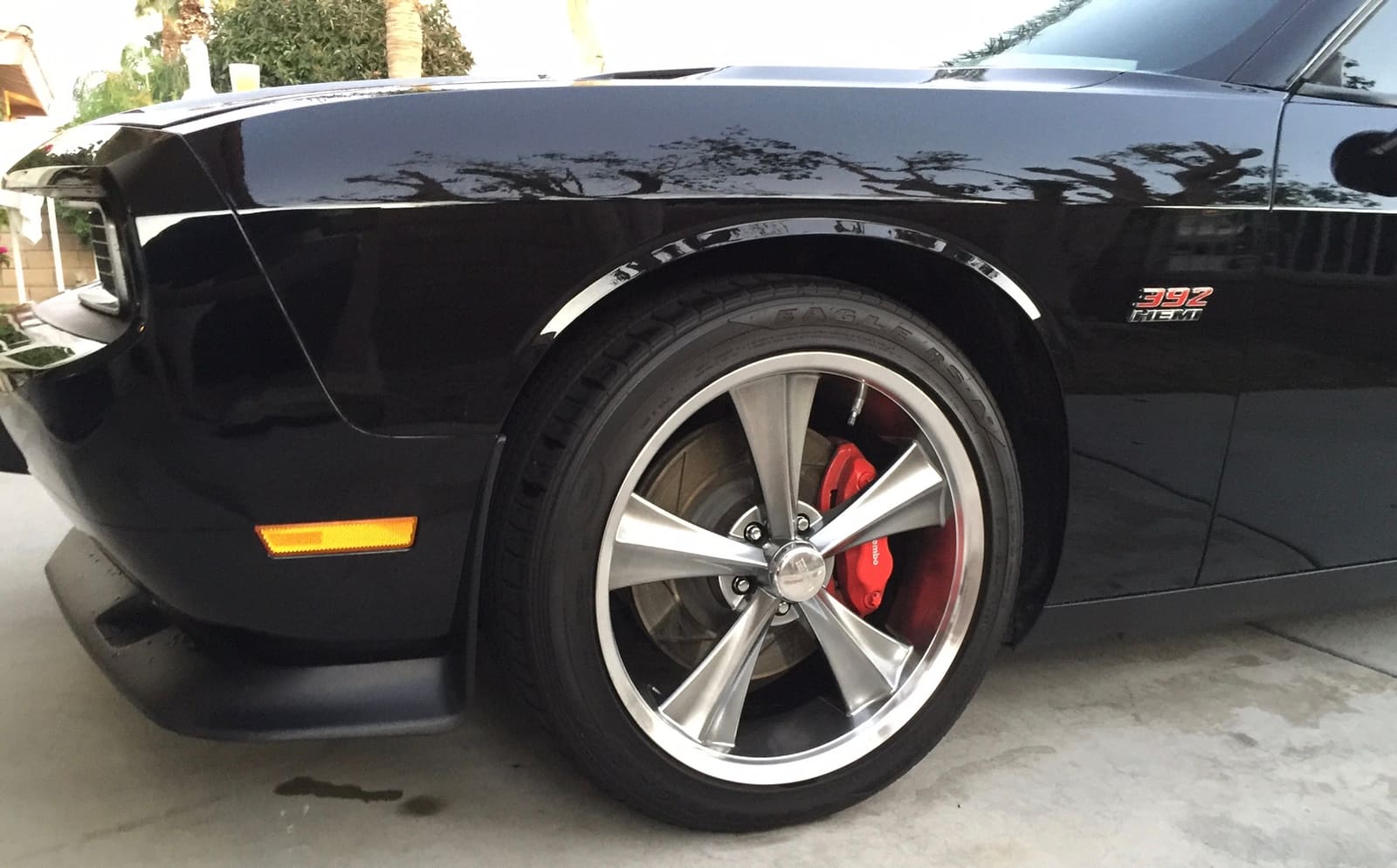 2014 Dodge Challenger with 20x9 Rocket racing Modern Muscle Booster wheels