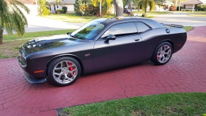 2015 Dodge Challenger with 20x10 Drag DR 64 wheels