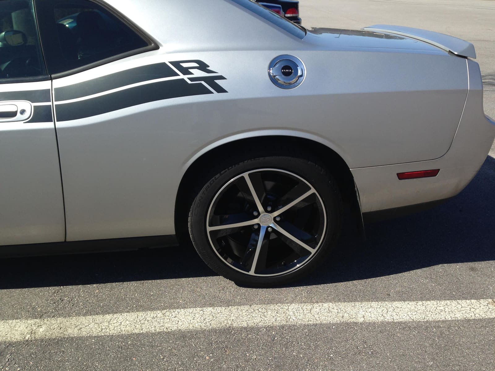2014 Dodge Challenger with 20x9 Replica wheels