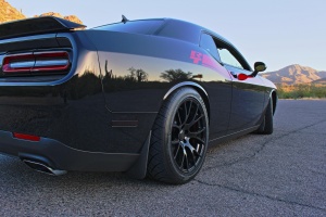 2015 Dodge Challenger with 20x9 OE Performance Hellcat replica wheels