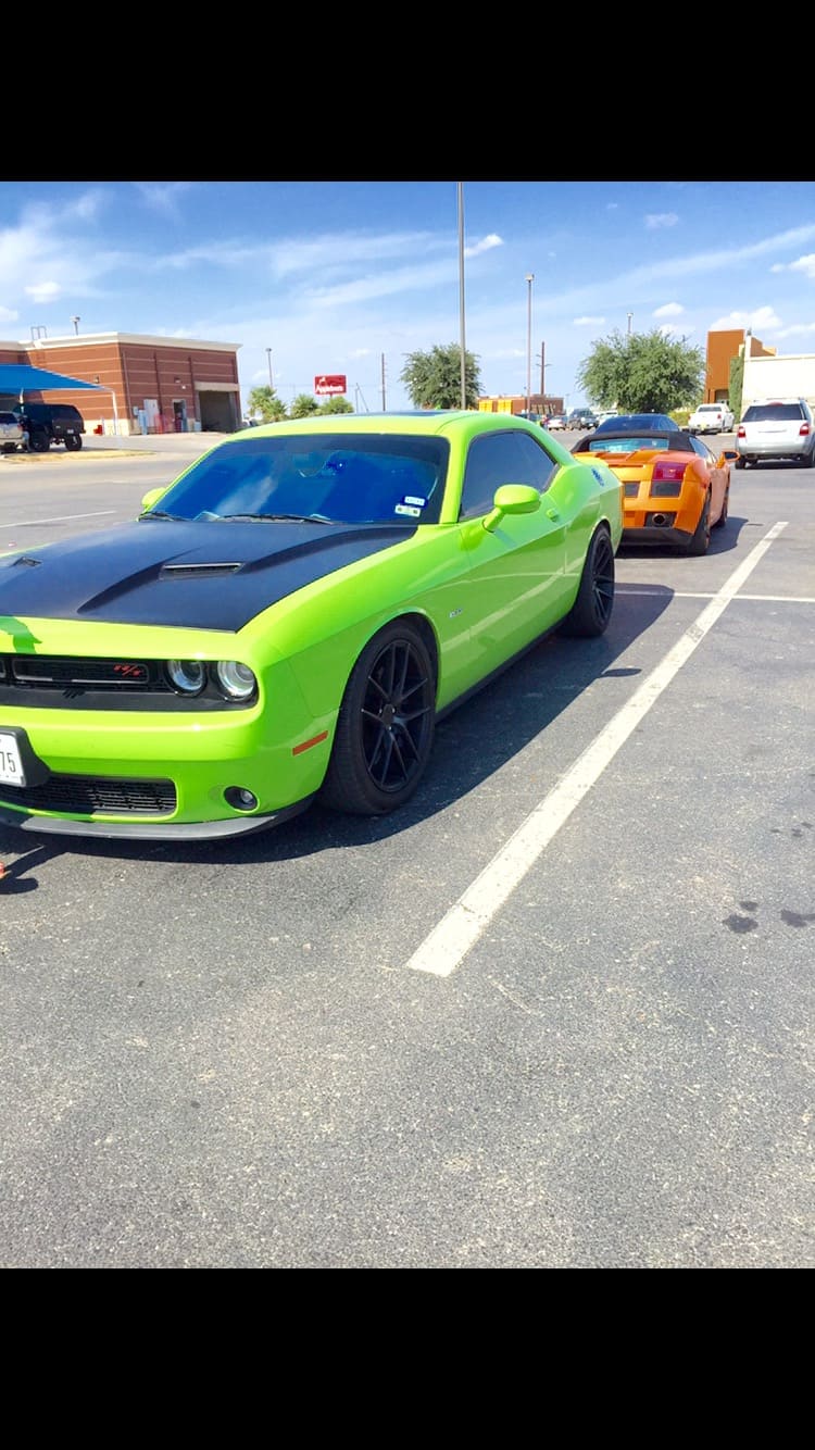 2015 Dodge Challenger with 20x9 Niche Targa wheels