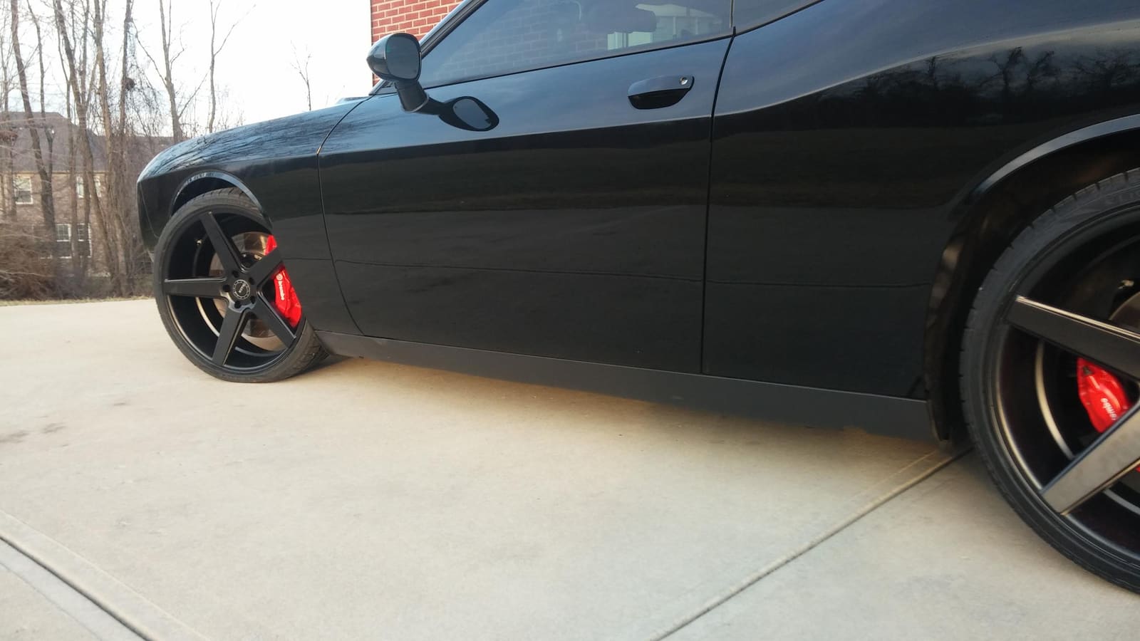 2015 Dodge Challenger with 22x9 KMC wheels
