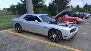 2015 Dodge Challenger with 20x9 Hurst Stunner wheels