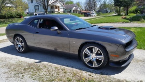 2016 Dodge Challenger with 20x9 Hurst Stunner wheels