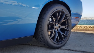 2015 Dodge Challenger with OEM Dodge wheels