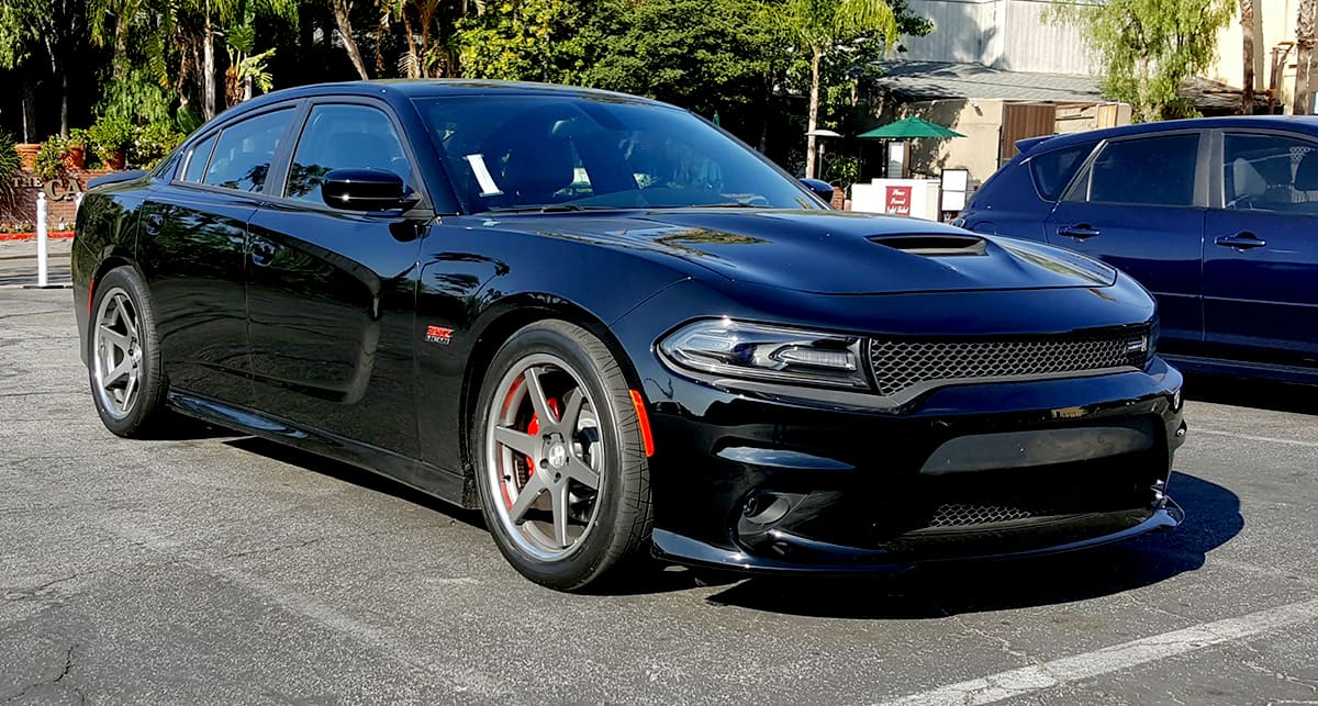 2016 Dodge Charger with 20x9 wheels