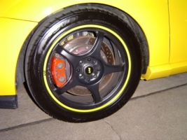 2003 Ford Focus with 17x7 Exel F-1 wheels