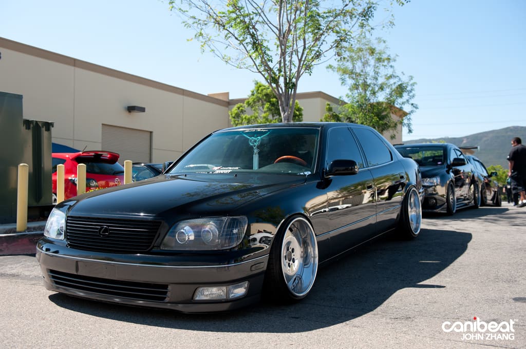 1999 Lexus LS 400 with 19x11 Kenstyle Locksmice Duke wheels