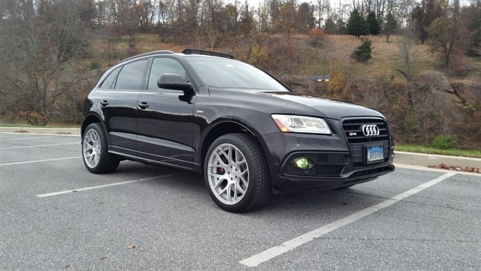 2015 Audi Q5 with 20x10 Avant Garde M-590 wheels