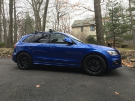 2015 Audi SQ5 with 20x9 Morr FS77s wheels