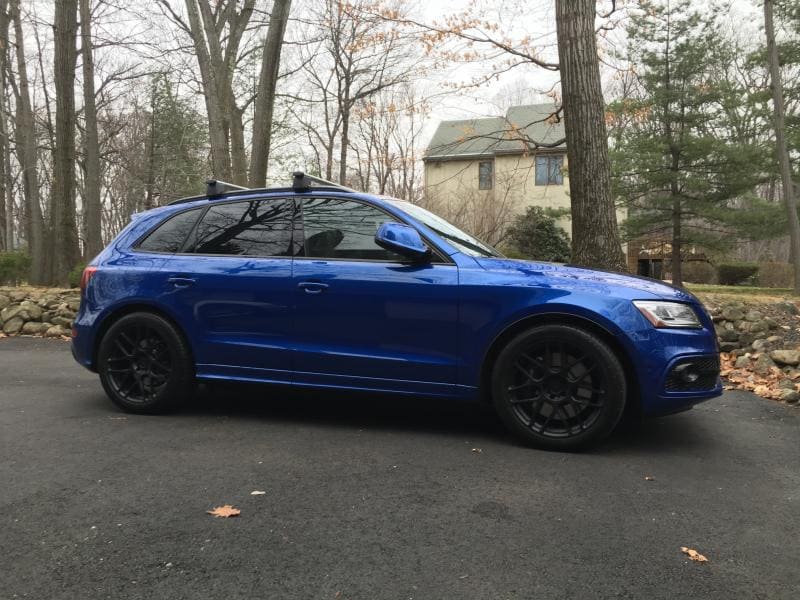 2015 Audi SQ5 with 20x9 Morr FS77s wheels