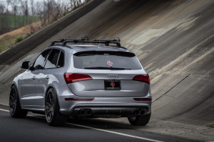 2016 Audi Q5 with 20x10 BLK 701GTR wheels