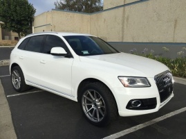 2016 Audi Q5 with 20x9.5 Vorsteiner VVF-102 wheels
