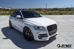 2016 Audi Q5 with HRE Classic 300 wheels