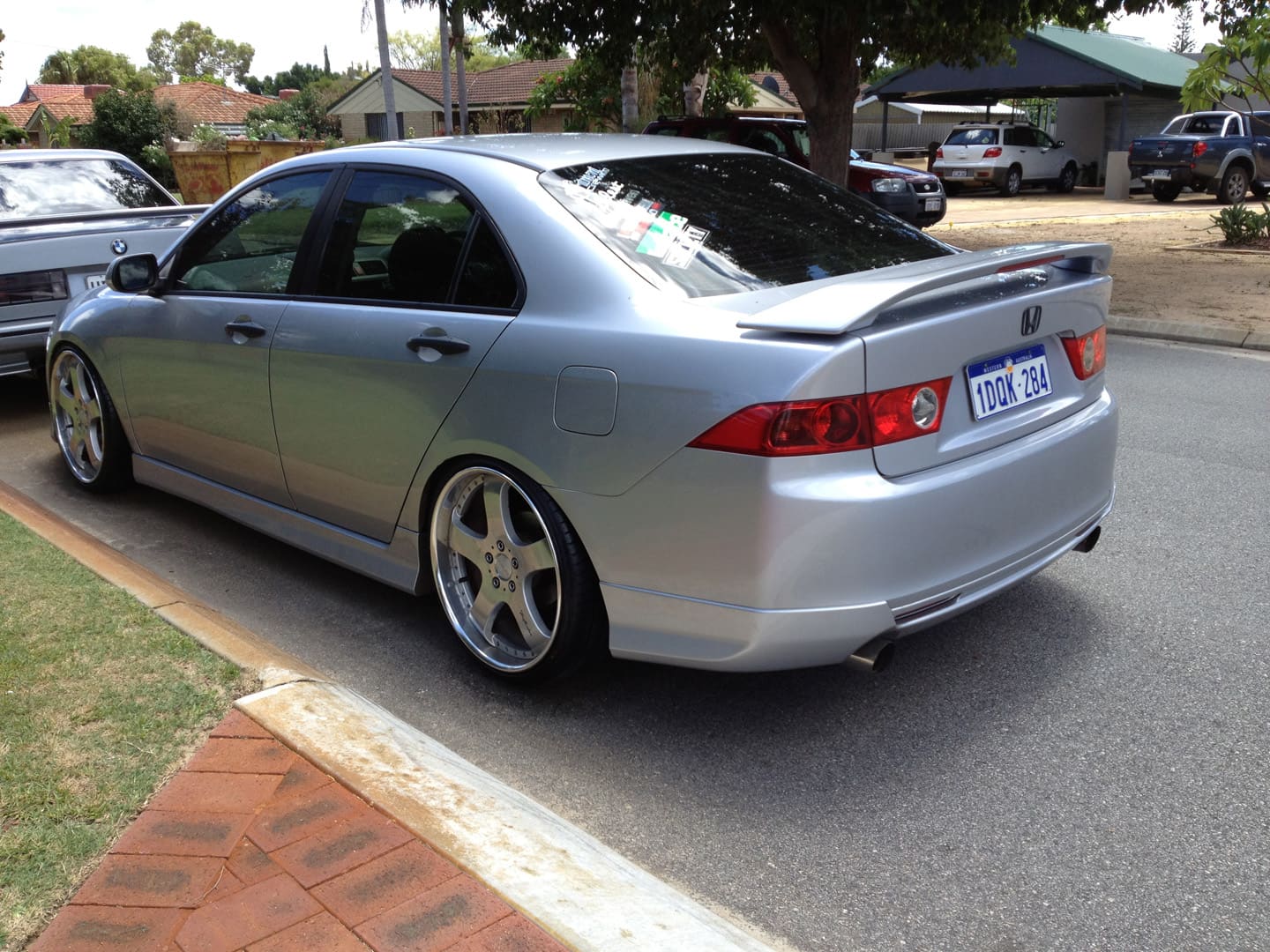 2003 Acura TSX with 20x8.5 Trafficstar DTS wheels