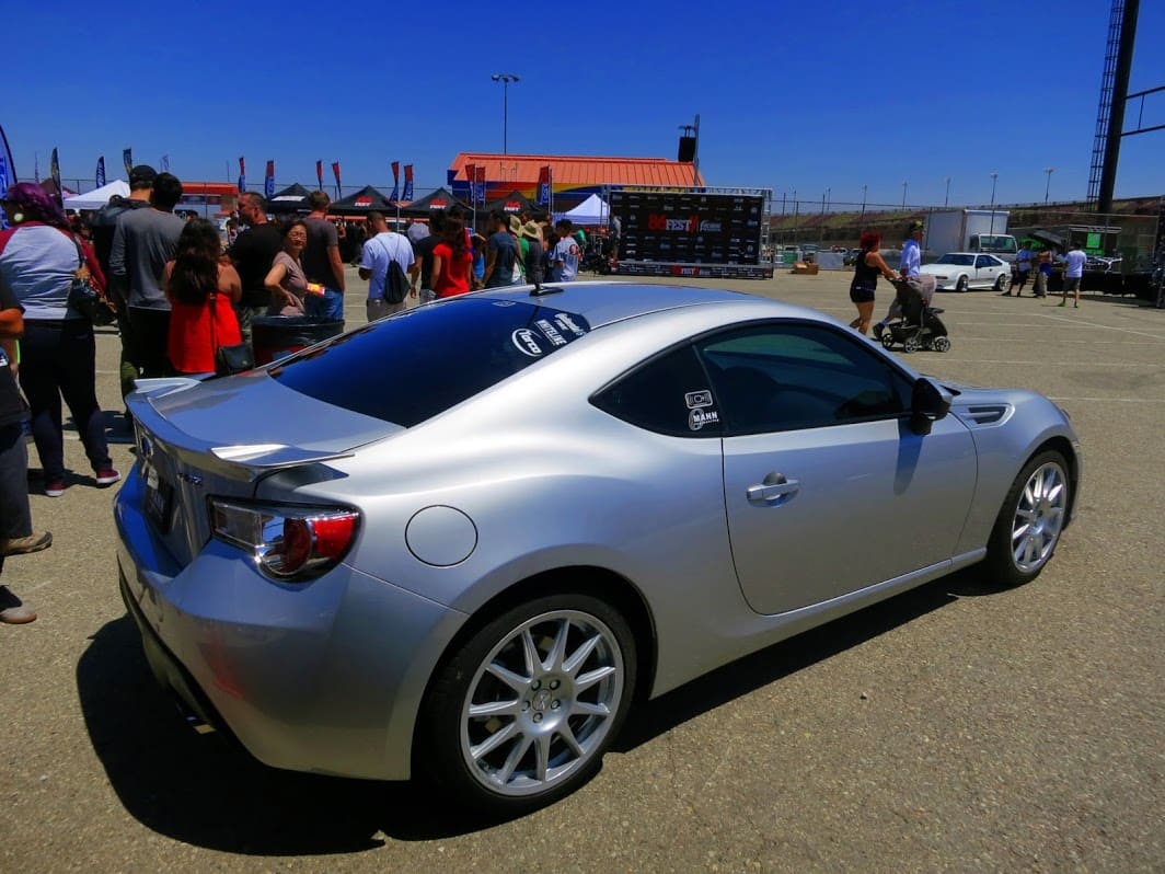 2013 Subaru BRZ with 18x8 Speedline Corse Turini Type 2120 wheels