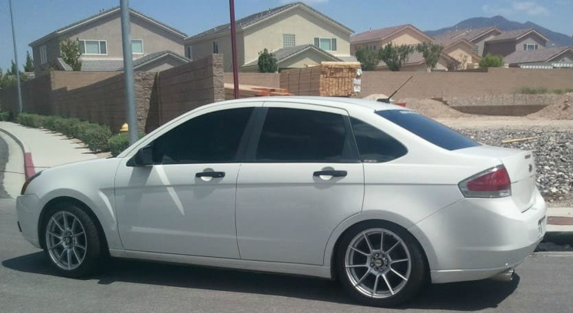 2010 Ford Focus with 17x7.5 ATS DTC Comp Superlight wheels