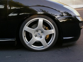 2006 Ford Focus with 18x8 OZ Racing wheels