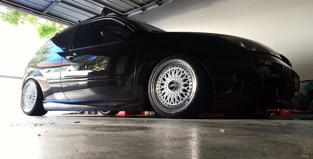 2006 Ford Focus with 17x8.5 BBS RS wheels