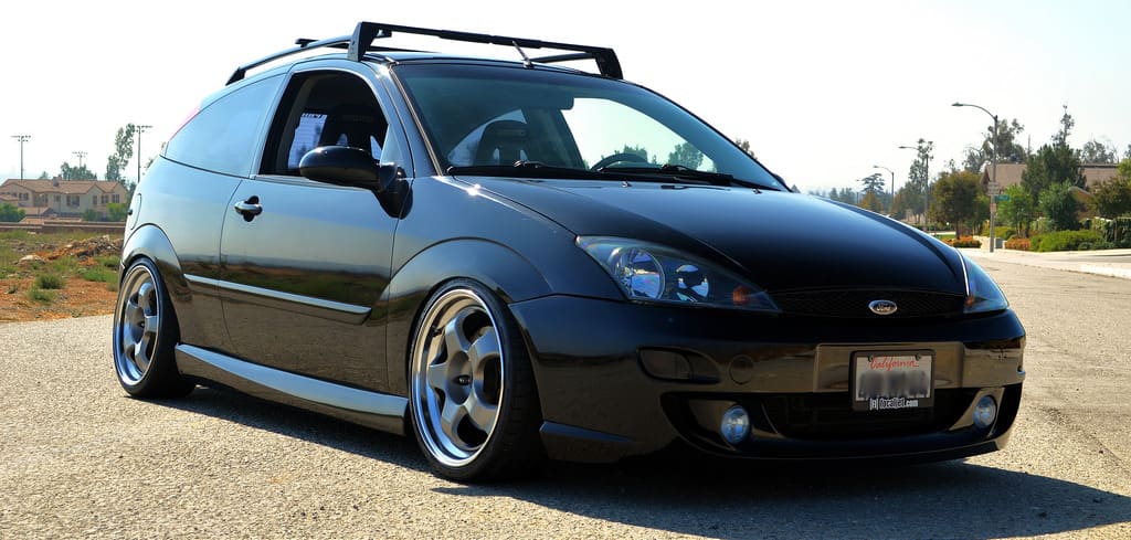 2006 Ford Focus with 18x8 Work Meister S1 wheels