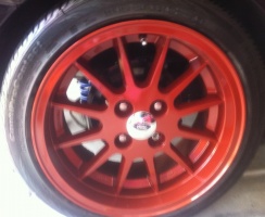 2007 Ford Focus with 16x7.5 Mim Model 4100 wheels