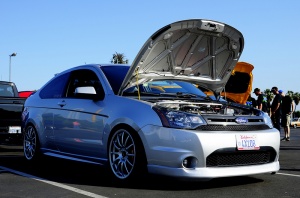 2010 Ford Focus with 18x8 Team Dynamics Pro Race 1.2 wheels