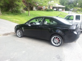 2010 Ford Focus with Sparco Asseta Gara wheels