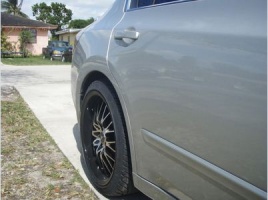 2009 Nissan Altima with 19x8 Konig Lace wheels