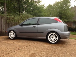 2003 Ford Focus with 17x7 Roush wheels